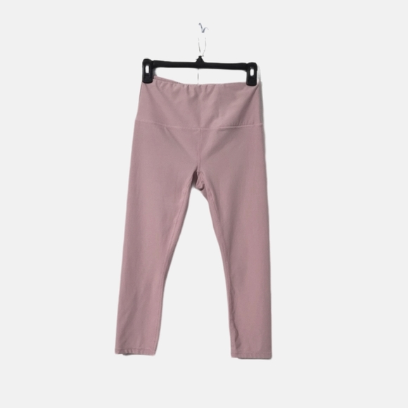 NWOT  RBX  Women's Size S/P Leggings  Capri Length  Dusty Pink - Picture 1 of 11